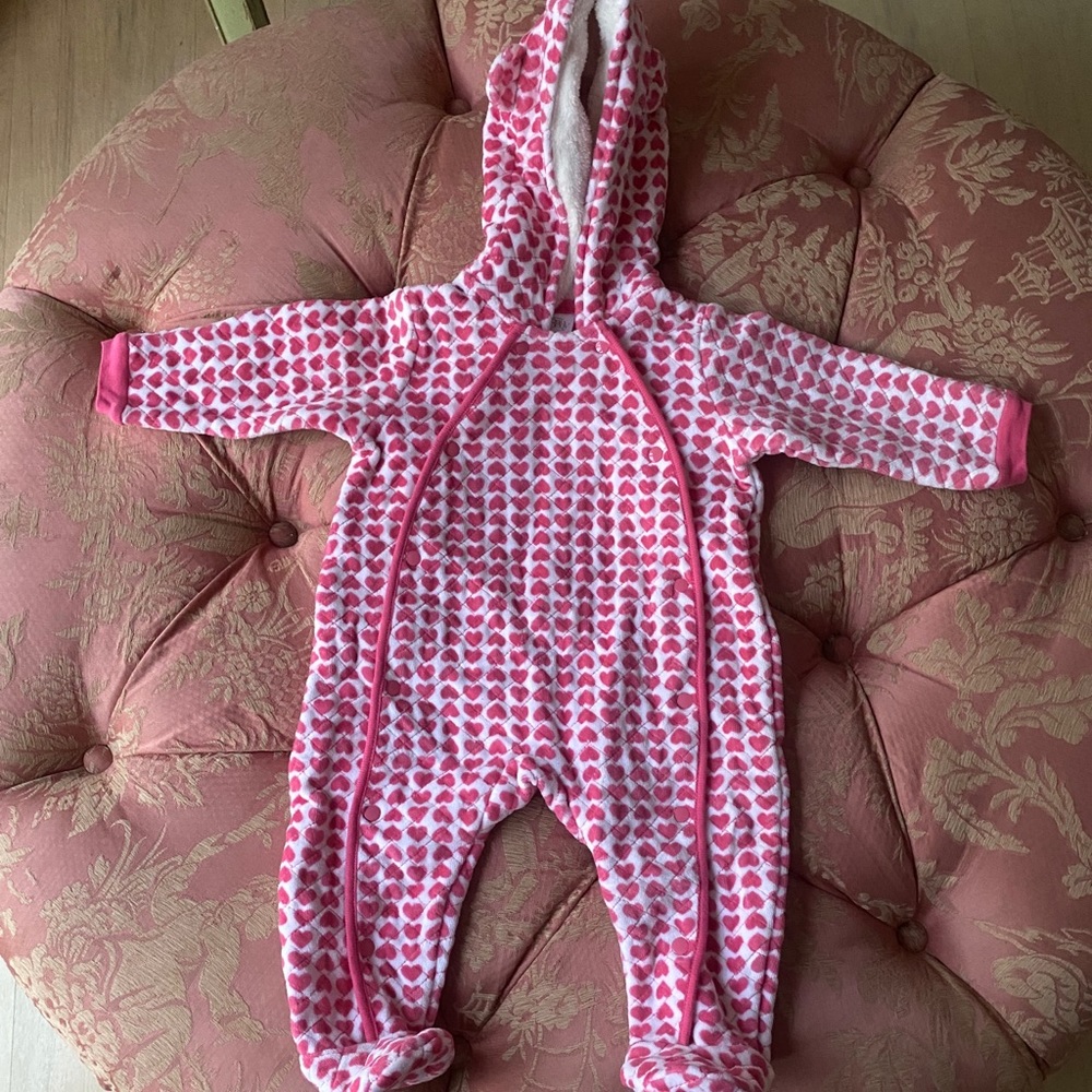 Nordstrom Baby Heart Snow Suit